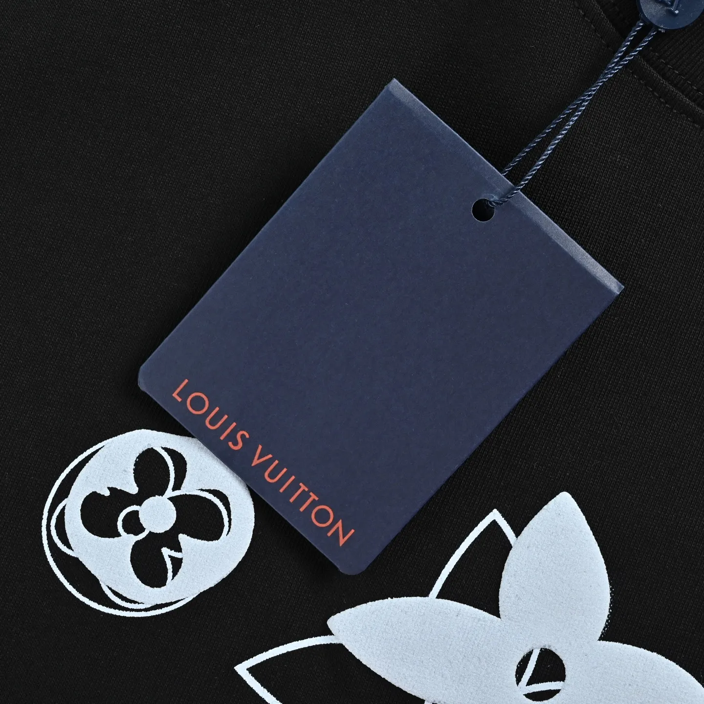 Louis Vuitton/Louis Vuitton ghosting multi-label printed short sleeves